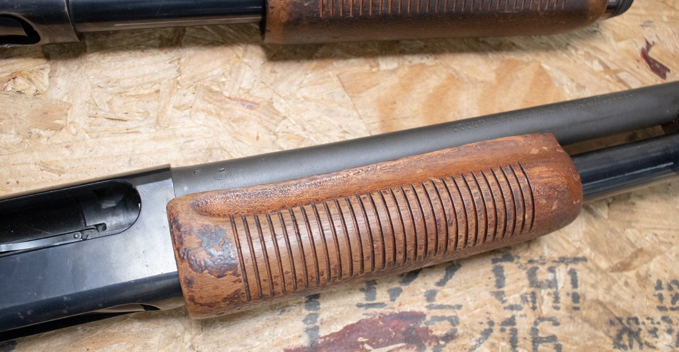 REMINGTON 870 Wingmaster 12 Gauge Police Trade-In Shotguns with 20-Inch Barrel